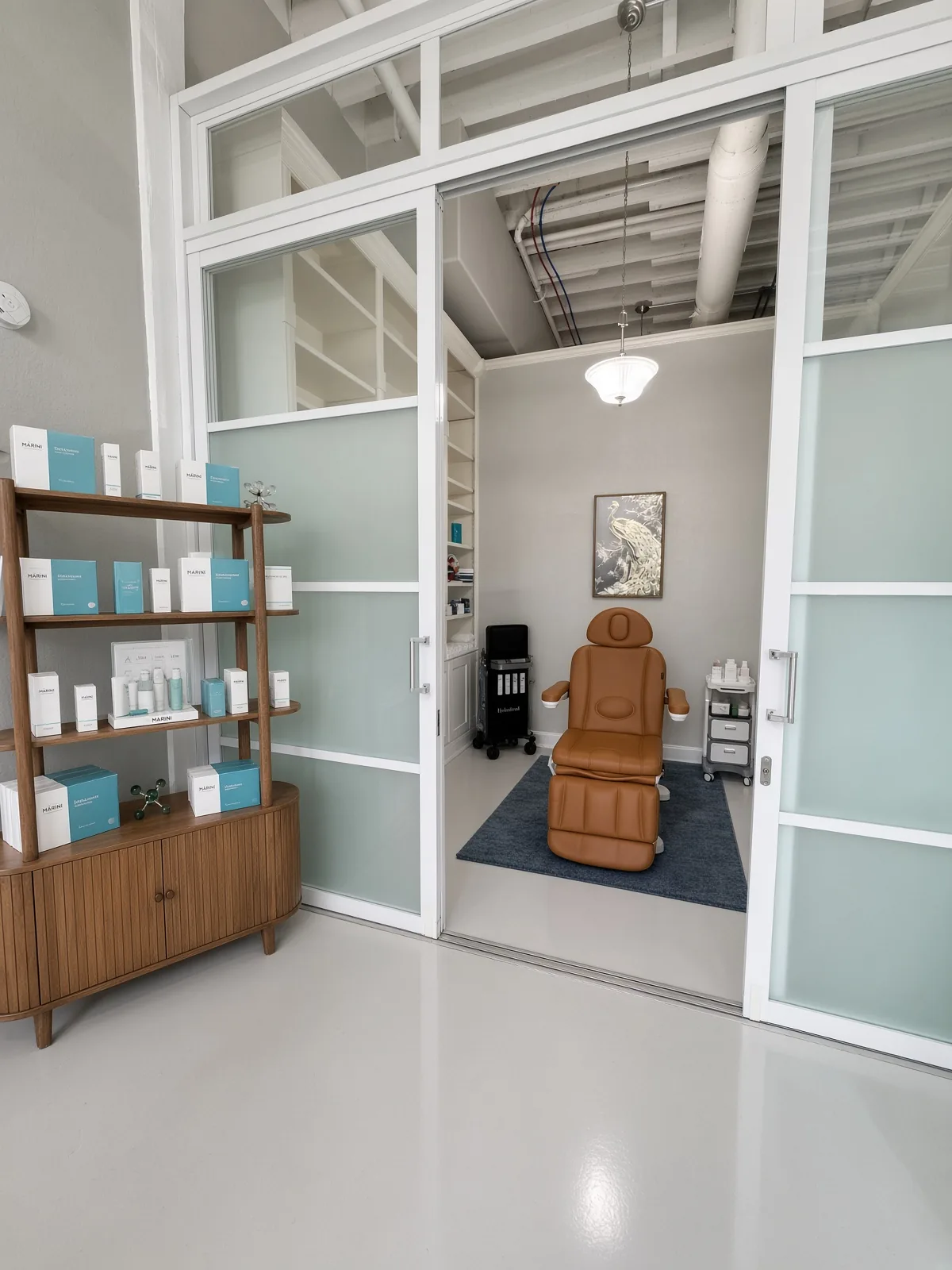 Inside the Helix Biowellness clinic in Galveston